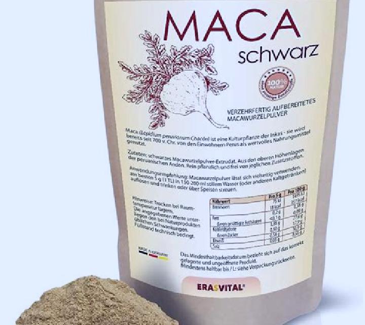 Maca Wurzel Pulver aus den Anden